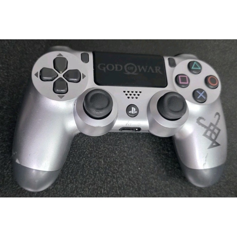 Genuine PS4‎ Dual Shock PlayStation 4 Controller God of War Gray Silver Working
